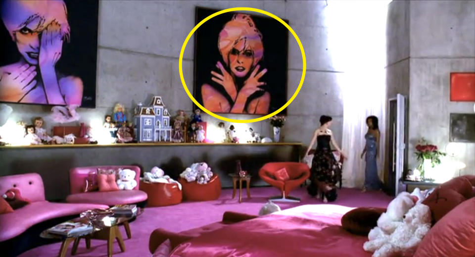 Fiona is a deeply unwell (and hilarious) villain, but that didn't stop me from wanting her room! I have been thinking about those giant paintings since 2001 when I saw this movie on opening night. (Am i toying with the idea of getting a tattoo of the painting on the right? Yuh.)