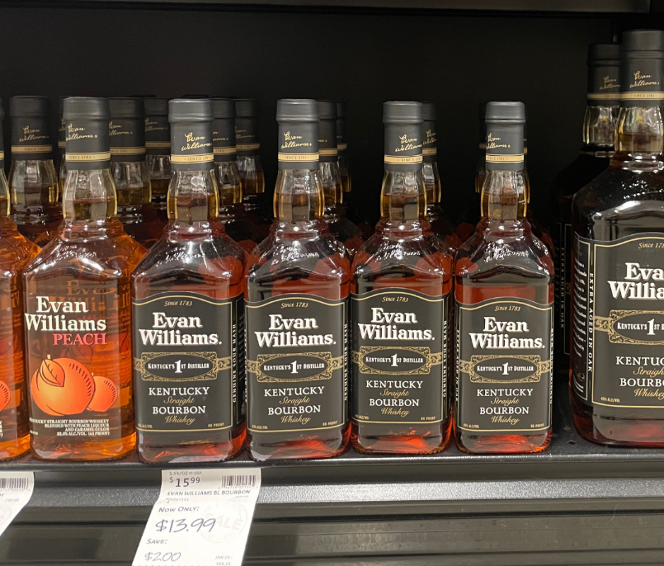 You can find Evan Williams for well under $20 at your local liquor store.<p>Chris Hatler</p>