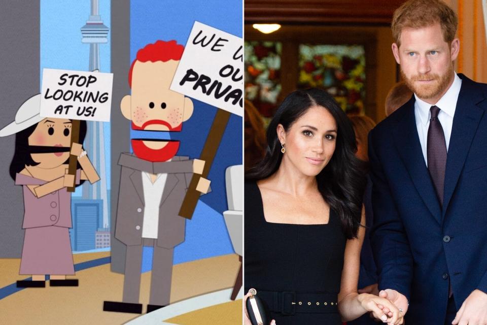 No, Meghan Markle and Prince Harry Are Not Suing Over 'South Park ...