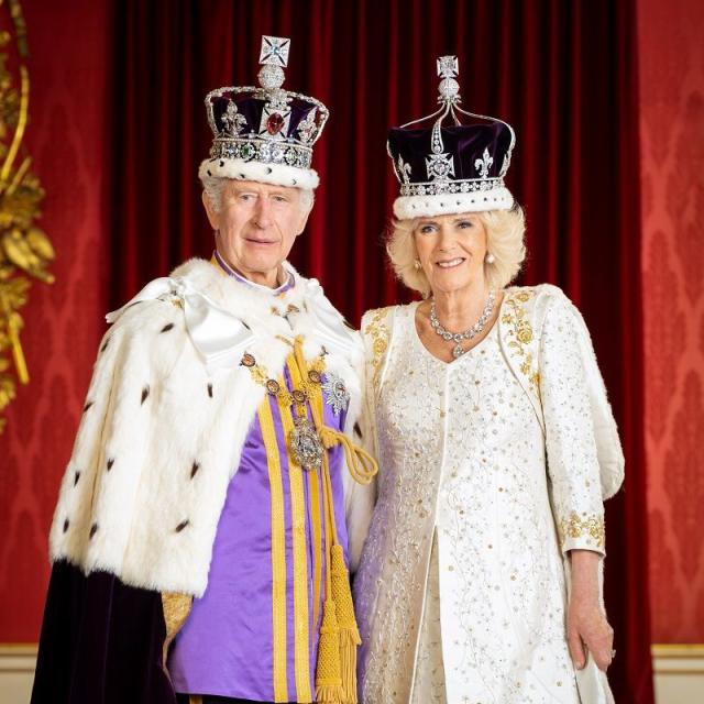 King Charles III official portrait