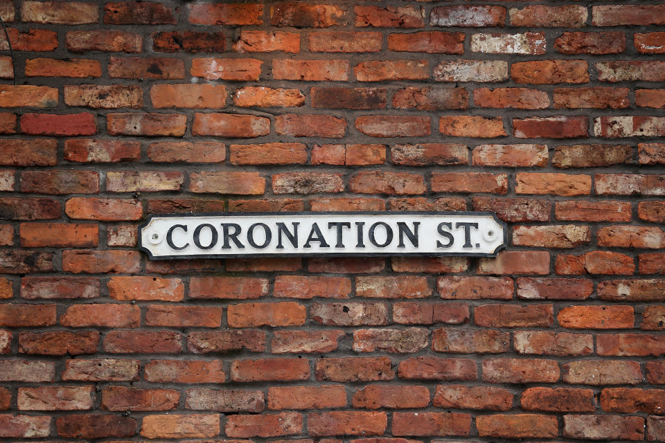 Coronation Street is up for the Serial Drama gong. (Photo by Christopher Furlong/Getty Images)