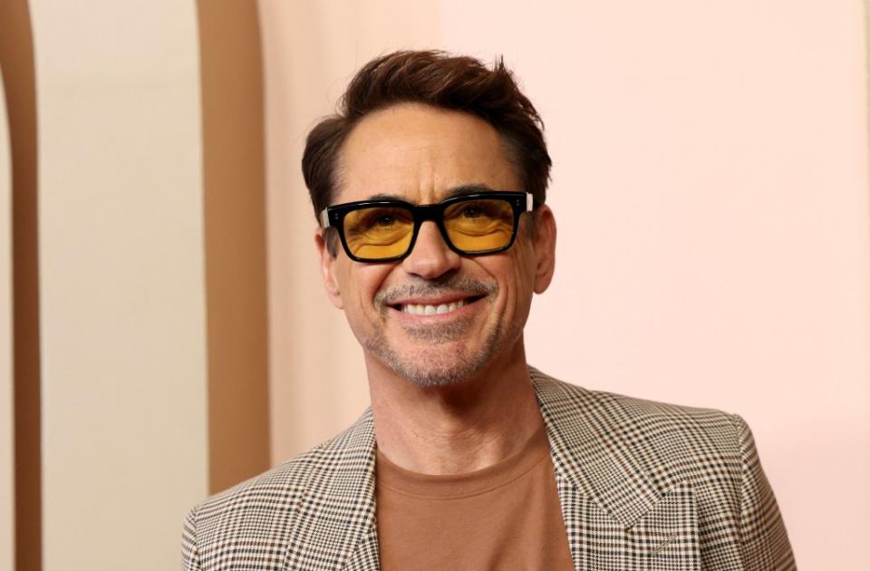 Downey is a three-time Oscar nominee. REUTERS
