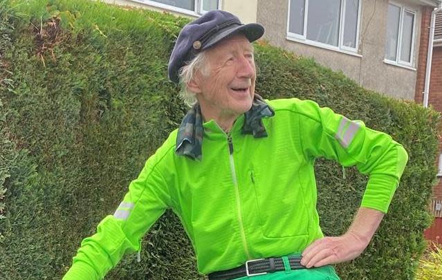 Laurence Brophy, 88, completed the route last year. (GoFundMe)