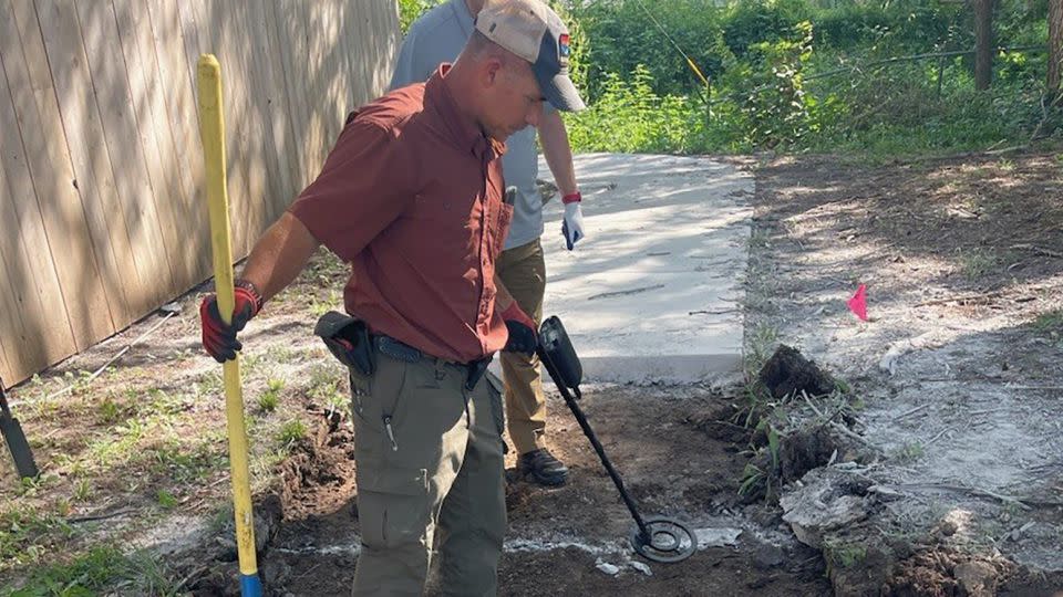 Oklahoma's Osage County Sheriff's Office conducted a search at he former property of serial killer Dennis Rader in Park City, Kansas, this week.  - Osage County Sheriffís Office