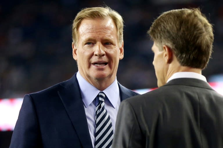 NFL Commissioner Roger Goodell said that Donald Trump's "divisive comments ...demonstrate an unfortunate lack of respect for the NFL ... and all of our players"