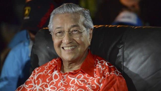 大馬前首相馬哈地（Mahathir Mohamad）被送進醫院。（圖／翻攝自Mahathir bin Mohamad臉書）