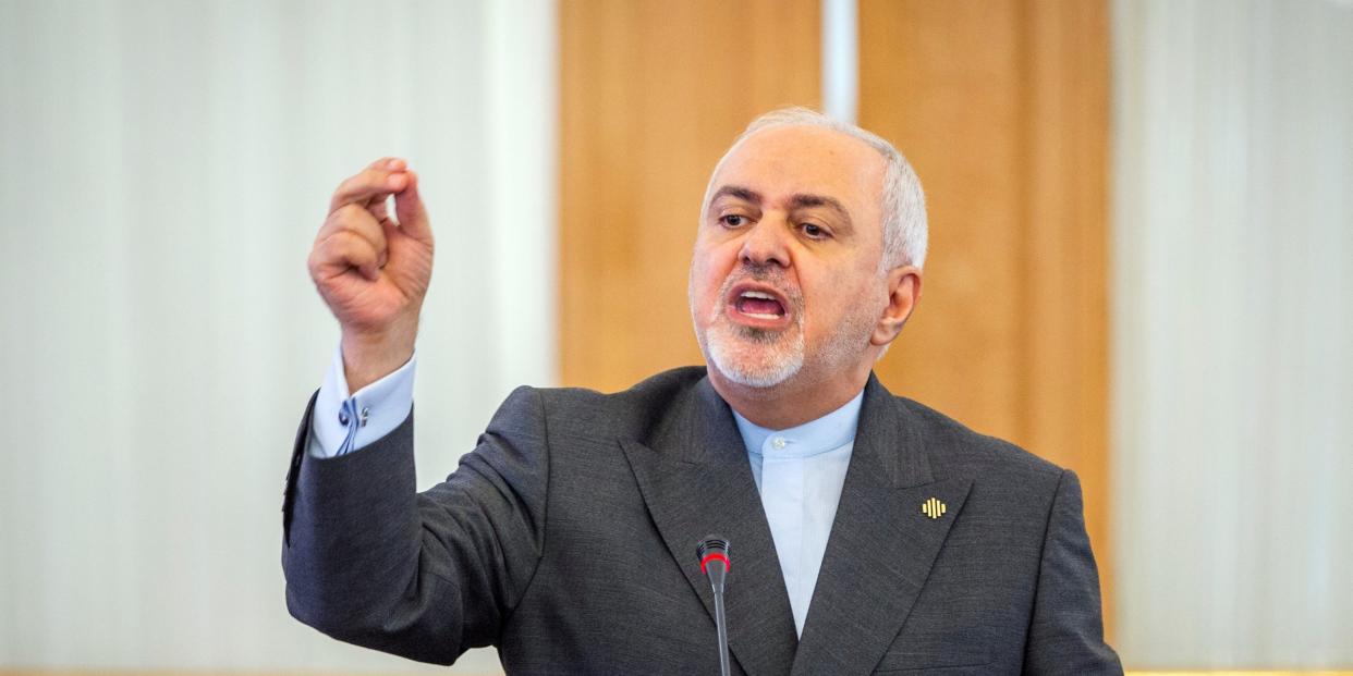 Iran's Foreign Minister Mohammad Javad Zarif speaks during a news conference in Tehran, Iran August 5, 2019. Nazanin Tabatabaee/WANA (West Asia News Agency) via REUTERS