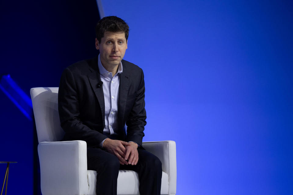  Sam Altman, CEO of OpenAI, attends the Asia-Pacific Economic Cooperation (APEC) CEO Summit in San Francisco, California, U.S. November 16, 2023. REUTERS/Carlos Barria