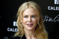 FILE PHOTO: Actress Nicole Kidman while attending a photocall for the launching of the Pirelli Calendar 2017 in Paris, France, November 29, 2016. REUTERS/Charles Platiau/File Photo