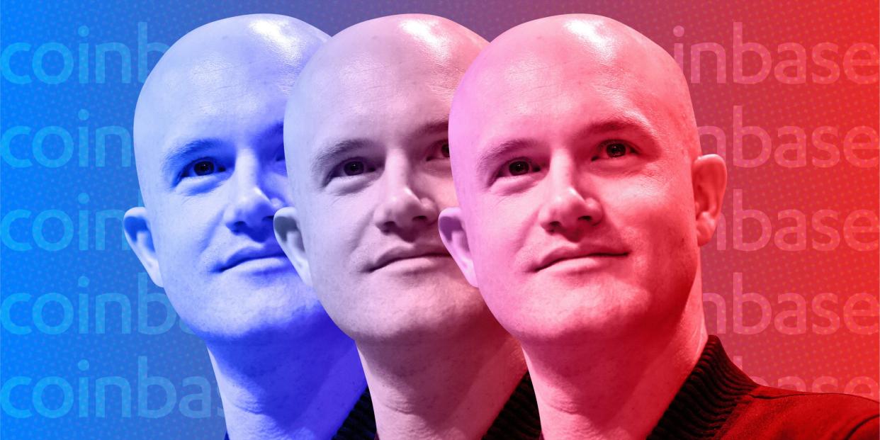 coinbase ceo political policy 2x1