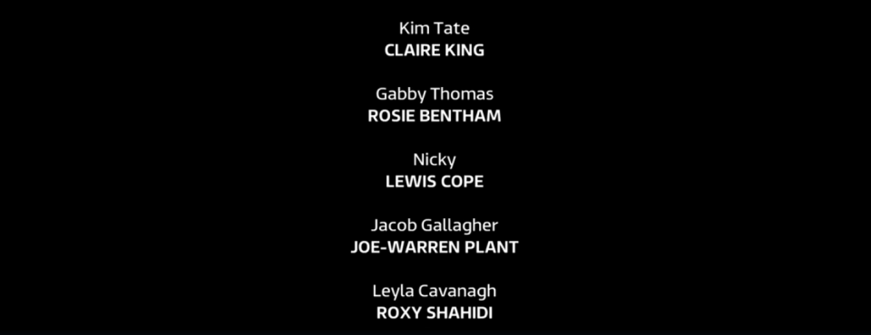 nicky credited in the emmerdale closing titles