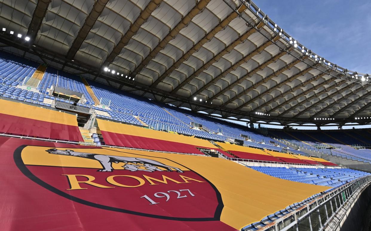 Stands at Stadio Olimpico - Roma swoop for Bournemouth's technical director Richard Hughes