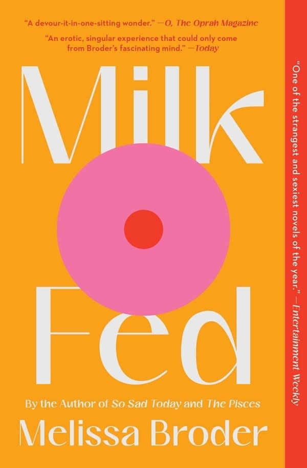 What it's about: Milk Fed takes a coming-of-age story of a young adult with an eating disorder and mommy issues, and turns it on its head. Things heat up when Rachel falls in love with Miriam, an orthodox Jewish woman who works at her favorite yogurt shop. They bond over food, Audrey Hepburn, and a mutual physical attraction. But this being no fairy tale, factors like religion and heteronormative cultural expectations interfere. Broder perfectly captures what it’s like to be a young queer person adrift in a big city, caught between how you’ve been raised and who you’re striving to be.Get it from Bookshop or your local bookstore via Indiebound here. 