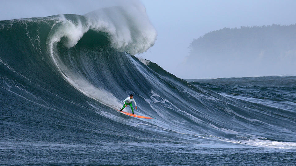 The jet ski is named after the monster-wave Mavericks marine reserve in California. - Credit: Photo: Ben Margot/AP Images