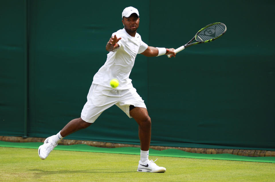 <b>Donald Young</b><br>Young, 22, is going to his first Olympic Games. In February 2012 he reached a career-high No. 38 on the ATP World Tour rankings. In 2007, he won the boys’ singles titles at Wimbledon. (Photo by Clive Brunskill/Getty Images)