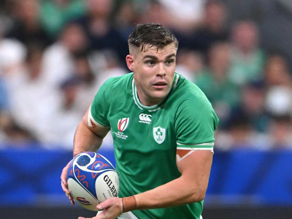 Jack Crowley will step up to fill the boots of Irish talisman Johnny Sexton   (Getty)