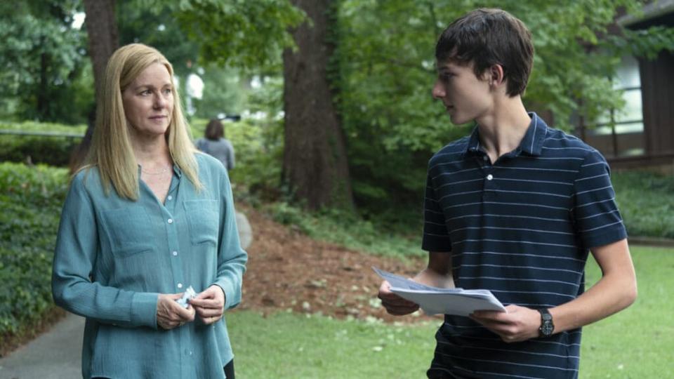 Laura Linney and Skylar Gaertner in “Ozark” (Netflix)