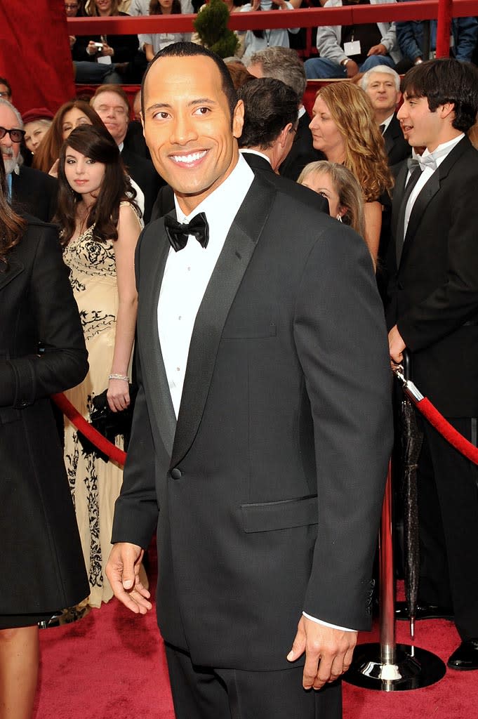 Oscars 2008 Dwayne The Rock Johnson