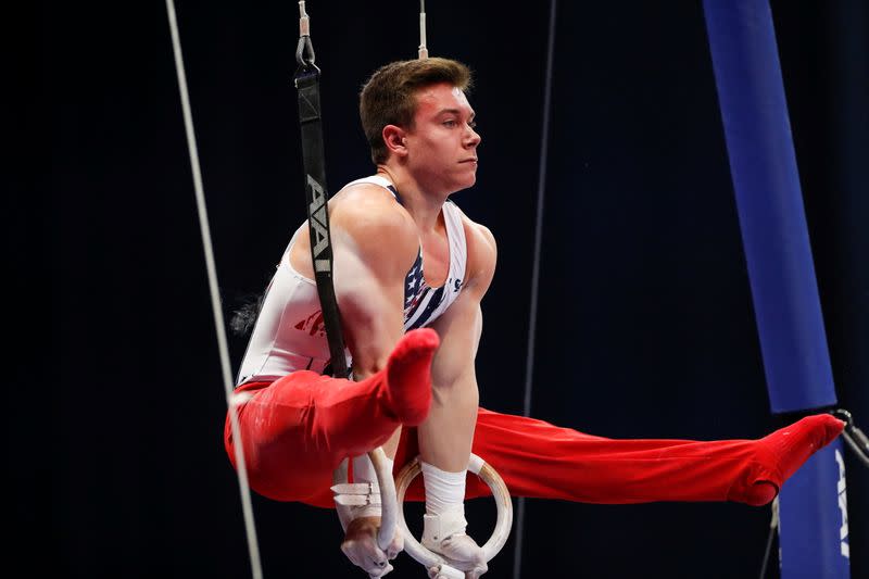 U.S. gymnastics Olympic trials in St. Louis