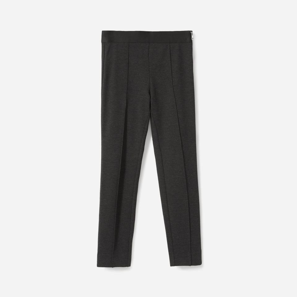 <p><strong>Everlane</strong></p><p>everlane.com</p><p><a href="https://go.redirectingat.com?id=74968X1596630&url=https%3A%2F%2Fwww.everlane.com%2Fproducts%2Fwomens-stretch-ponte-crop-pant-charcoal&sref=https%3A%2F%2Fwww.harpersbazaar.com%2Ffashion%2Ftrends%2Fg37038622%2Feverlane-summer-sale-best-items%2F" rel="nofollow noopener" target="_blank" data-ylk="slk:Shop Now;elm:context_link;itc:0;sec:content-canvas" class="link ">Shop Now</a></p><p><strong><del>$78</del> $39</strong></p><p>Until the debate over leggings as pants comes to a definitive end, a ponte pant is comfortable middle ground. </p>