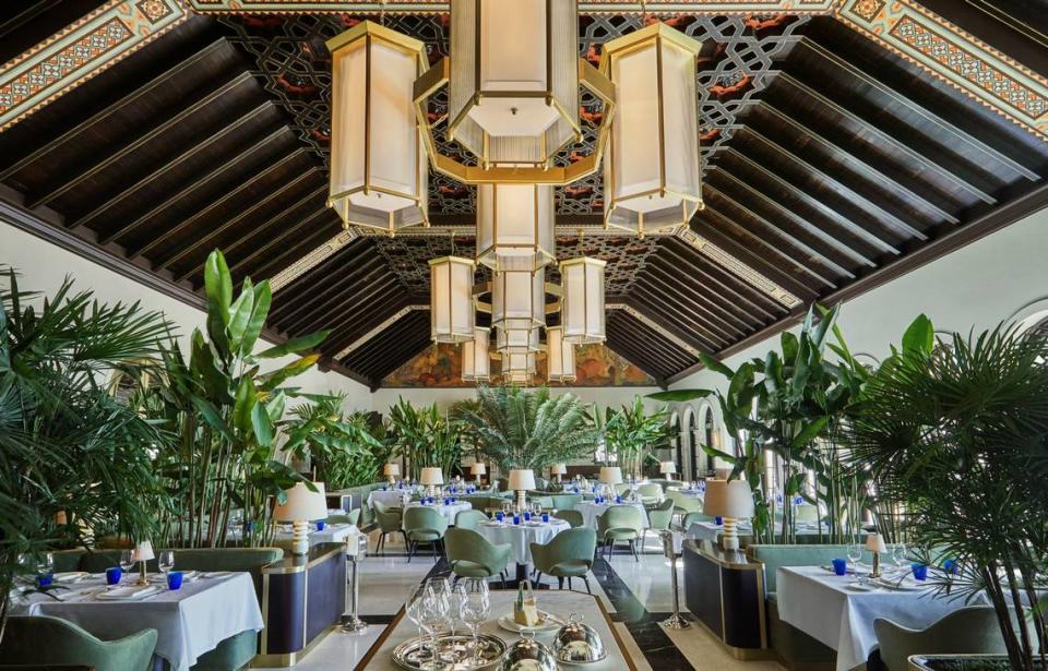 Lido Restaurant and Terrace at the Four Seasons Hotel at The Surf Club earned a Four-Star rating for the first time in 2024.