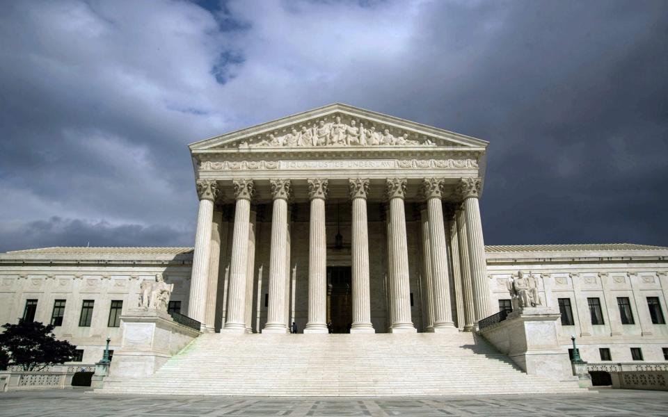 Judges on the US Supreme Court serve until they die or retire - GETTY IMAGES