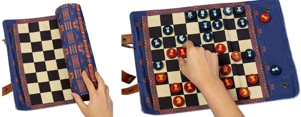 roll up chess set