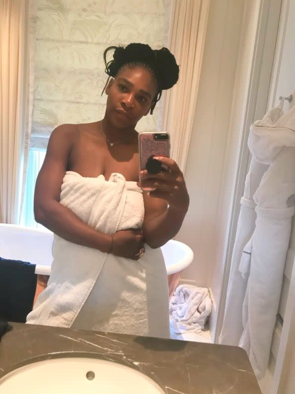 Serena Williams let us all in to her getting ready process