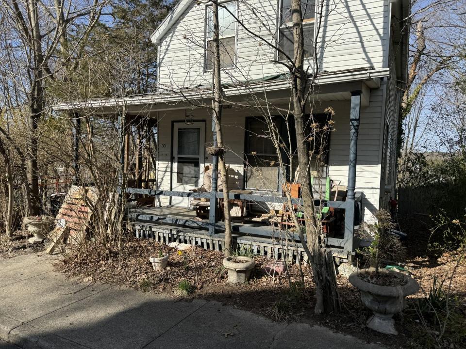 30 Elizabeth St. in Norwich (pictured) was on the Norwich Fire Department's unsafe buildings list as of Thursday for having unsafe porches.