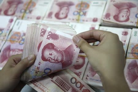 The Chinese yuan got a shot in the arm Thursday morning in Asia