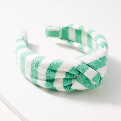 Courtside Knotted Headband. Image via Anthropologie.