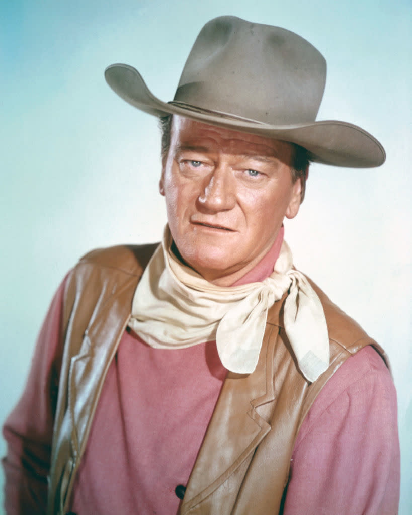 john wayne in a cowboy hat