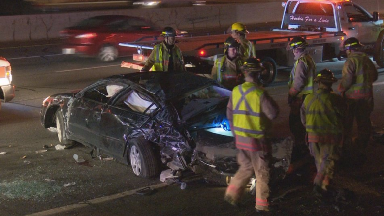 2 dead in separate overnight highway collisions