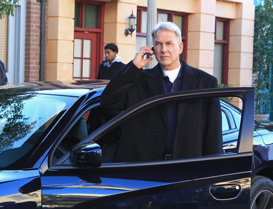 This publicity image released by CBS shows Mark Harmon in a scene from "NCIS." Last season 18.5 million viewers tuned into "NCIS" to certify it as one of TV's highest-rated shows and, even more impressively, make it a series whose audience after 10 seasons has expanded, not shriveled, with age. (AP Photo/CBS, Sonja Flemming)