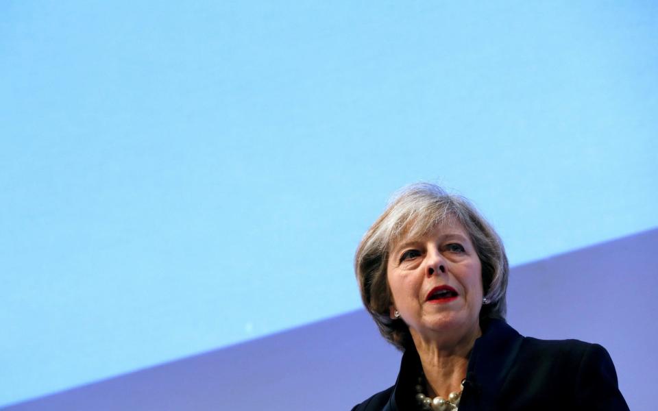 Theresa May, the Prime Minister - Credit: Stefan Wermuth/Reuters
