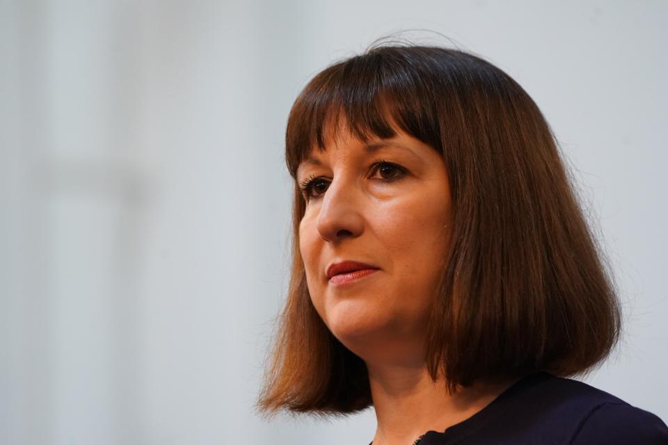 Shadow chancellor Rachel Reeves (PA Wire)