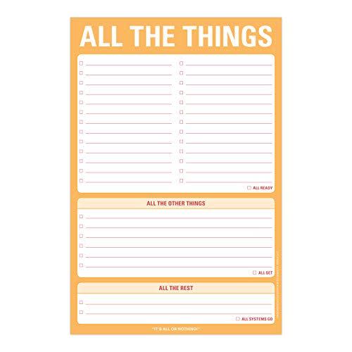 36) All The Things Note Pad