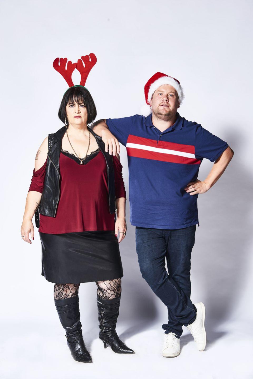 ruth jones and james corden in gavin and stacey christmas special 2019