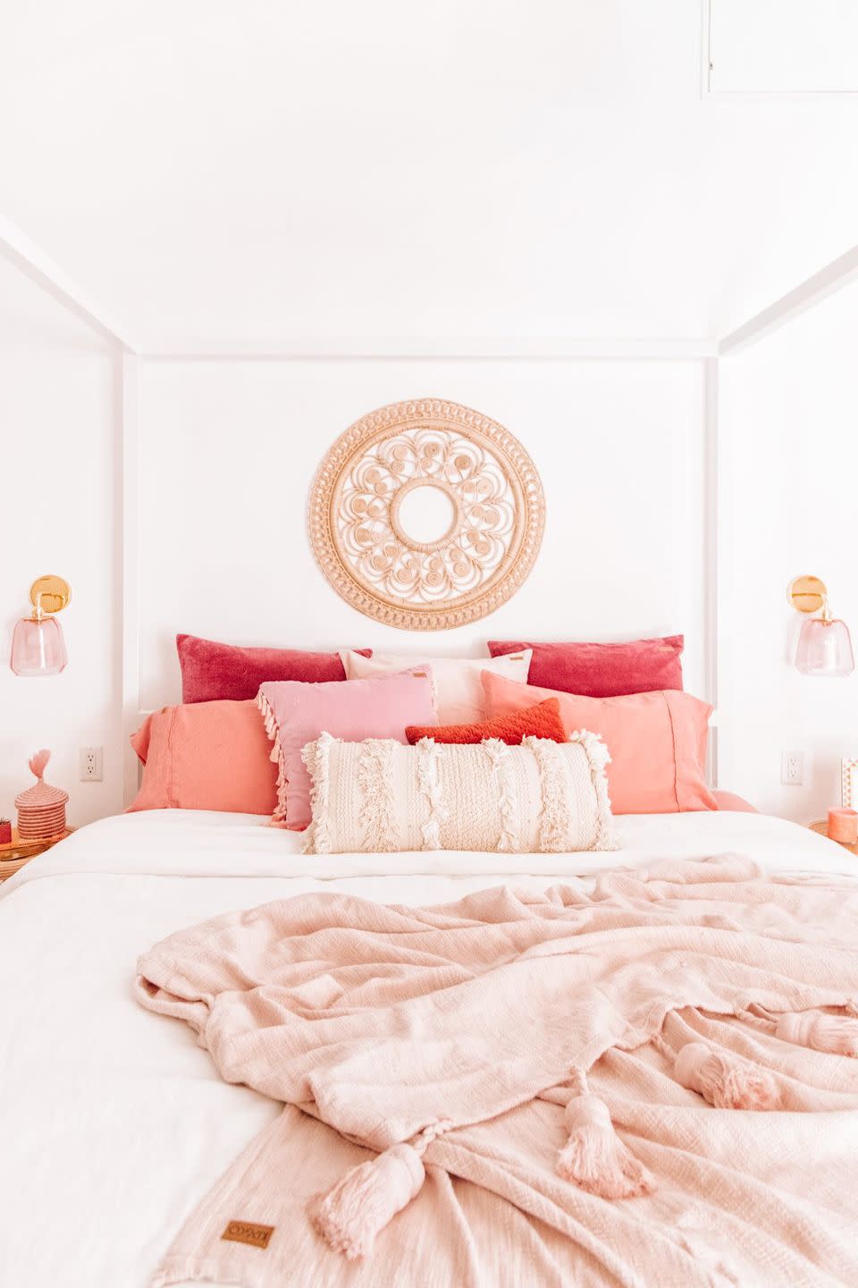 Pink Bedroom Details