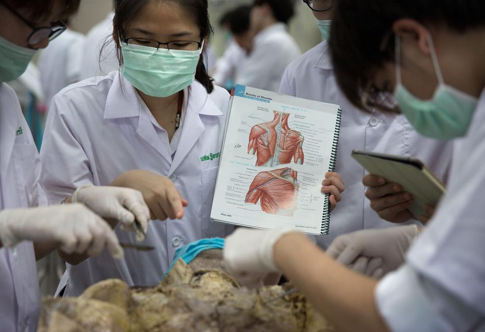 Medical students in Thailand