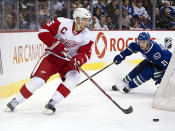 Detroit GM Ken Holland says Lidstrom has "defied Father Time" and there's been almost no drop-off in his play