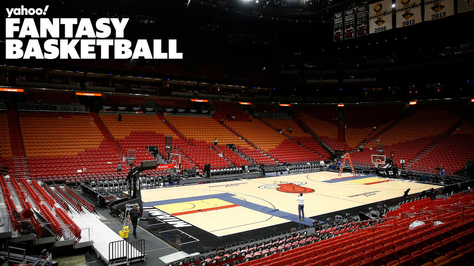 The American Airlines Arena in Miami, Florida.