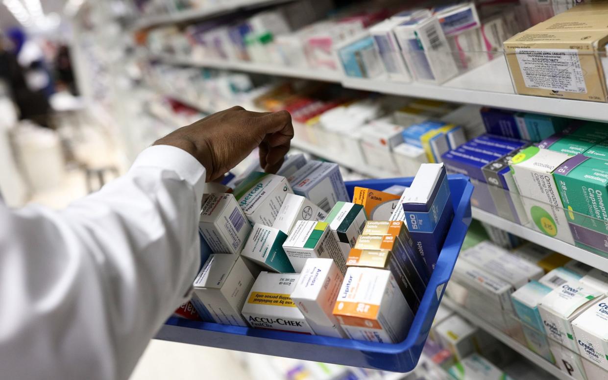 One pharmacist claimed that the supply chain disruption was hitting patients and costing pharmacies money - Simon Dawson/Bloomberg