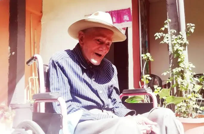 A los 114 años murió Juan Vicente Pérez