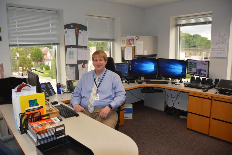 This photo of Brad Lavan was taken when he was employed as Somerset County's 911 coordinator.