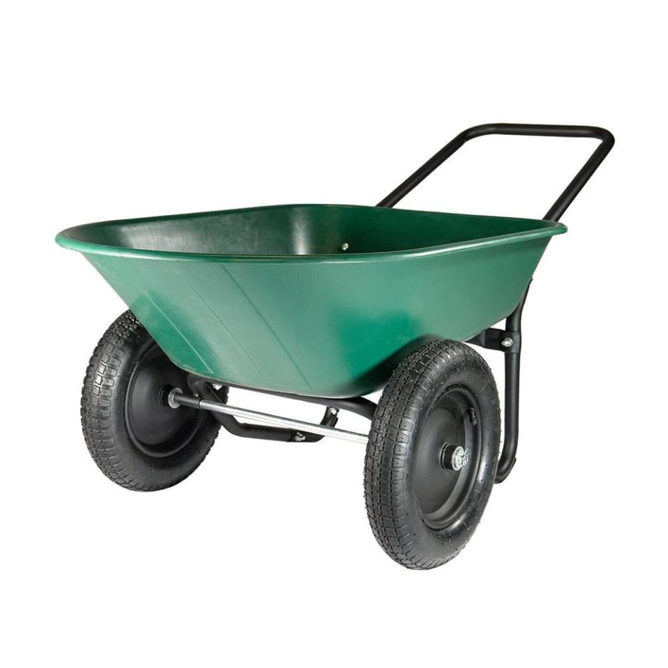 2) Marathon Yard Rover Wheelbarrow Garden Cart