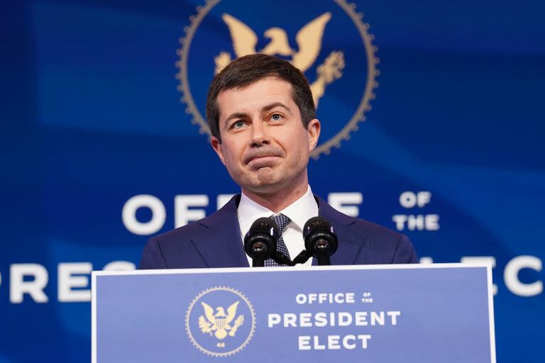 Pete Buttigieg, Secretario de Transporte de Estados Unidos.