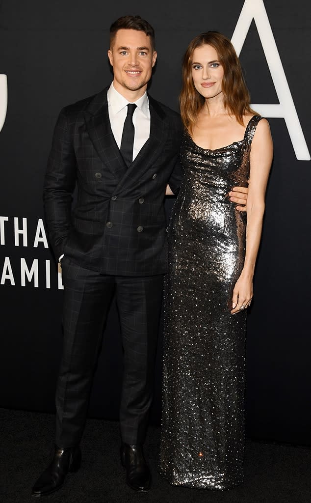 Alexander Dreymon and Allison Williams