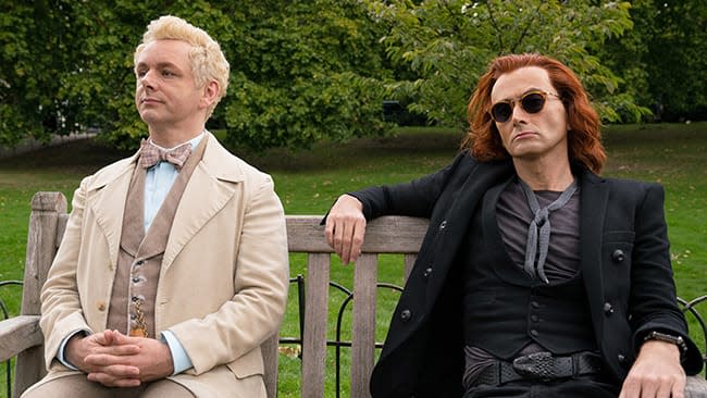 Michael Sheen and David Tennant