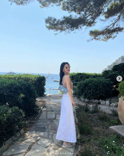 Angelababy日前把握難得假期，前往義大利旅遊。（圖／翻攝自Angelababy IG）